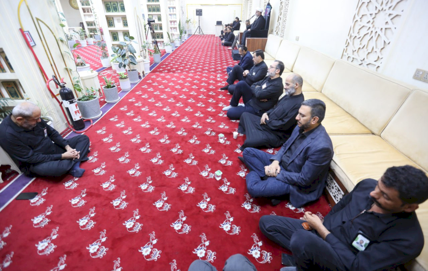 مركزُ تراثِ البصرةِ يقيمُ مجلِساً حُسينيَّاً للرِّوايةِ الثَّانيةِ لاستشهادِ الزَّهراء البتول (عليها السَّلام) 