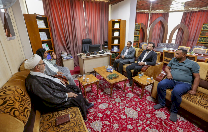 ⭕مركز تراث البصرة يستقبل وفداً من هيأة خّدام الإمام الحسين ( عليه السَّلام )