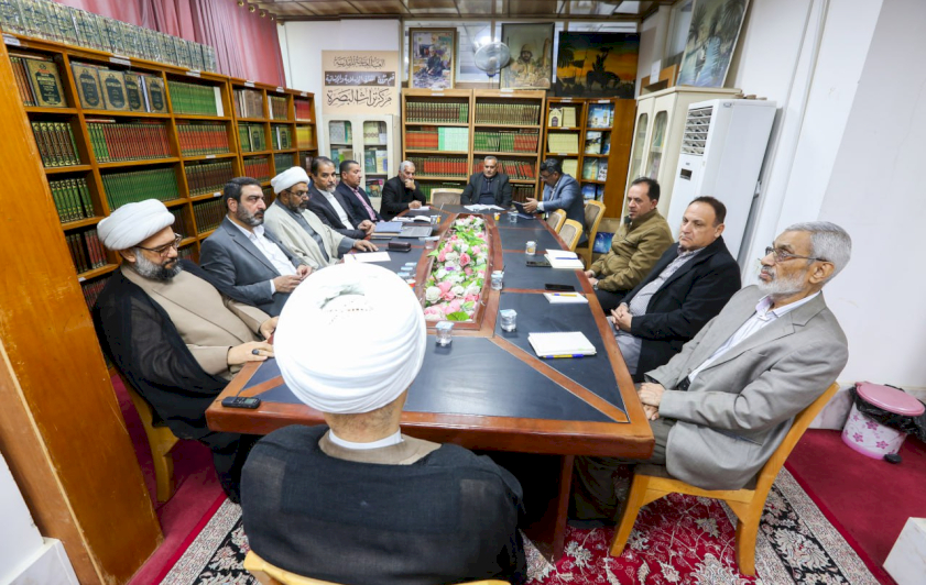 هيأة تحرير مجلة (تراث البصرة المحكمة) واللجنة التحضيرية  للمؤتمر العلمي الدولي الأول تعقدان اجتماعهما الدوري