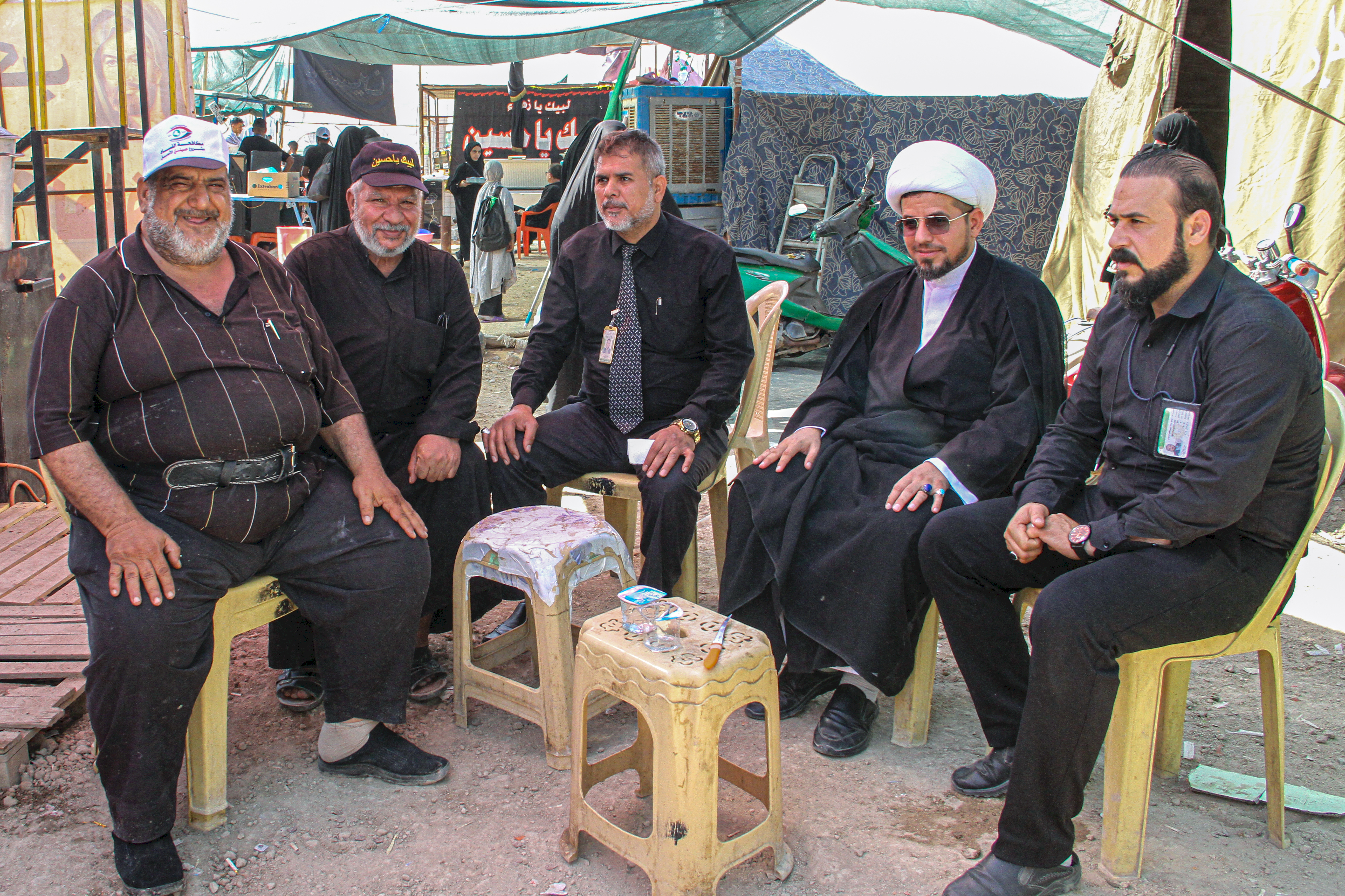 استمرار مركز تراث الحلة بتقديم الخدماتِ لزائري اربعينية الامام الحسين (عليه السلام )