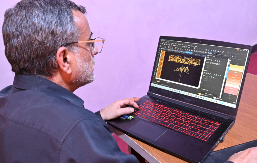 قسم شؤون المعارف يبين مراحل تصميم الأغلفة لإصدارات مركز تراث الجنوب 