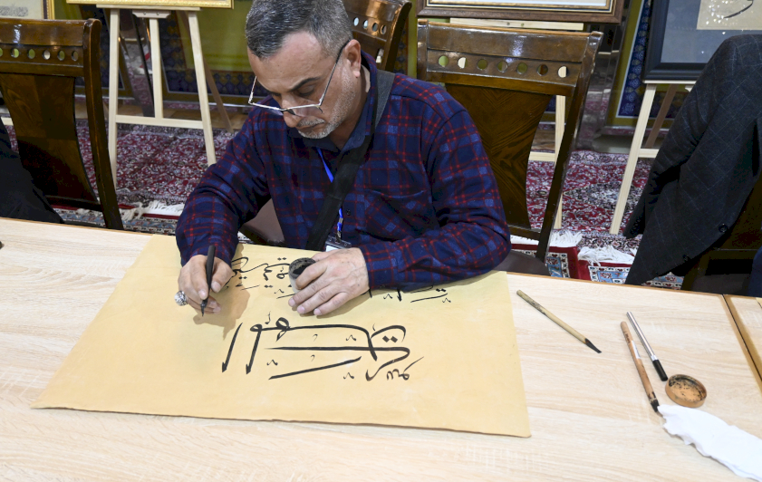 وحدة الإعلام في مركز تراث الجنوب تُسجّلُ حضورًا فنيًا متميزًا في فعاليات مهرجان خاتم الأوصياء الدوليّ الخامس