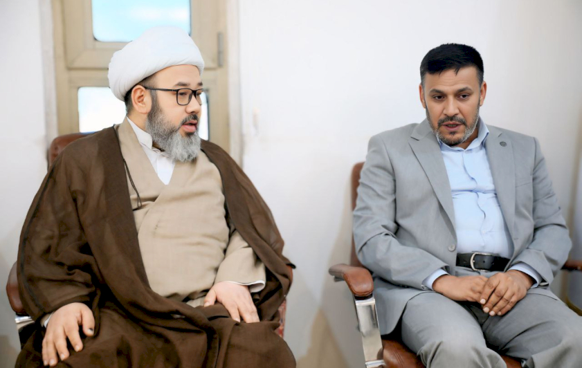 وفد مركز تراث الجنوب يلتقي إدارة الهيئة العليا لإحياء التراث لبحث آفاق التعاون والتحضيرات لألفيّة حوزة النجف الأشرف