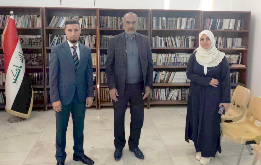 منسقية مركز تراث الجنوب تبحث سبل التعاون الثقافي مع المكتبة العامة في المثنى