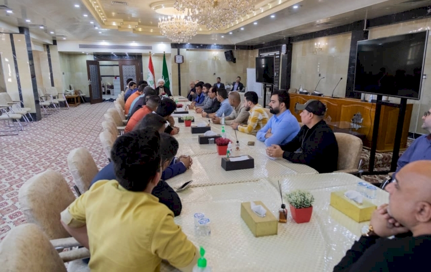 الشيّخُ الهلاليّ يلتقي مبدعي التُراثِ الجماليّ الدوليّ الثانيّ