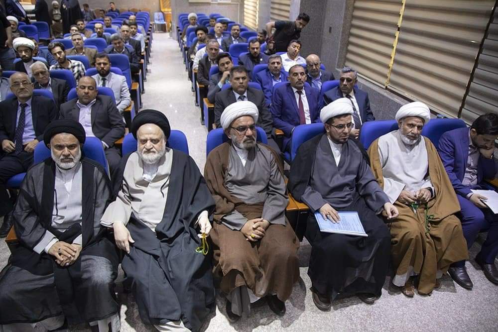 قسم شؤون المعارف الإسلامية والإنسانية يحضر احتفال العتبة العلوية المقدّسة بذكرى صدور مجلّة مخطوطاتنا