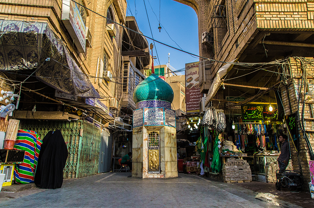 تقرير مصور عن كف ابا الفضل العباس عليه السلام الايسر