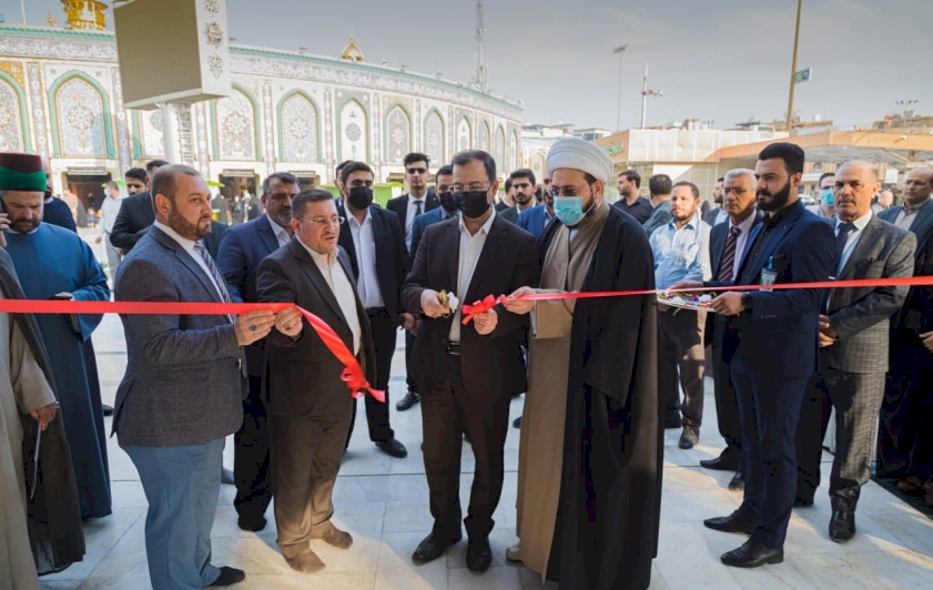الأمينُ العامُّ للعتبةِ العبّاسيّةِ المُقدّسةِ يفتتحُ معرضَ التُراثِ الجَمَاليّ الدوليّ الثانيّ