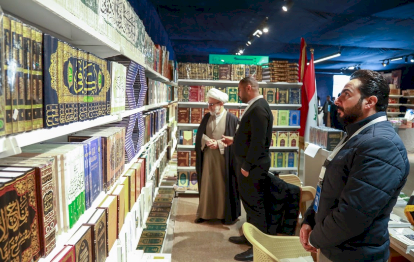 في دورتِه العشرين.. قسمُ المعارفِ يُشارِكُ في معرضِ كربلاءَ الدَّوليِّ للكتابِ