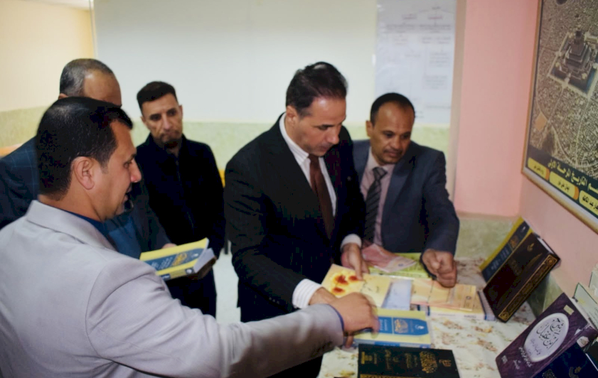 منسقيةُ تراثِ الجنوبِ تعزّزُ حضورَها في الكليّةِ التربويّةِ المفتوحةِ بالديوانيّةِ