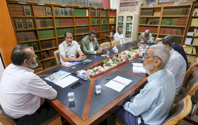 مركزُ تراثِ البصرةِ يُناقشُ تحضيراتِ المؤتمرِ العلميِّ الدَّوليِّ الأوَّلِ