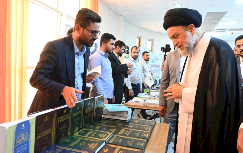 مركزُ تراثِ الجنوبِ يُبرِزُ منجزاتِهُ العلميّةَ في ملتقى الغديرِ الثقافيِّ بذي قار